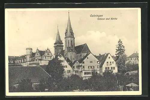 AK Oehringen, Schloss und Kirche