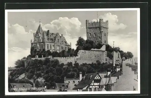 AK Bingen a. Rhein, Burg Klopp