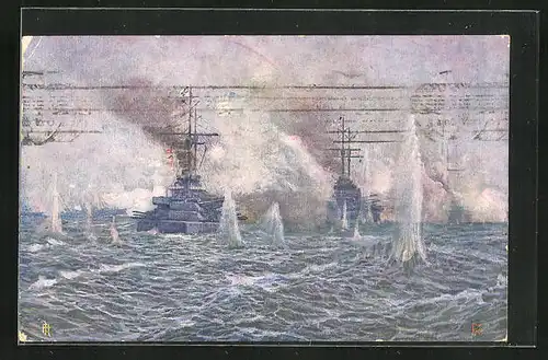 AK Skagerrak, Deutschlands Grosskampfschiffe in der siegriechen Seeschlacht