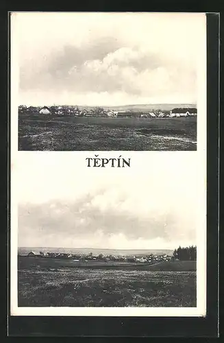 AK Teptin, Panorama der Ortschaft