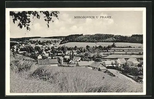 AK Mirosovice, Blick über den Ort