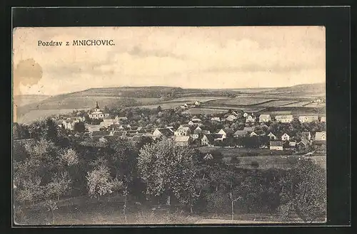 AK Mnichovic, Panorama der Ortschaft