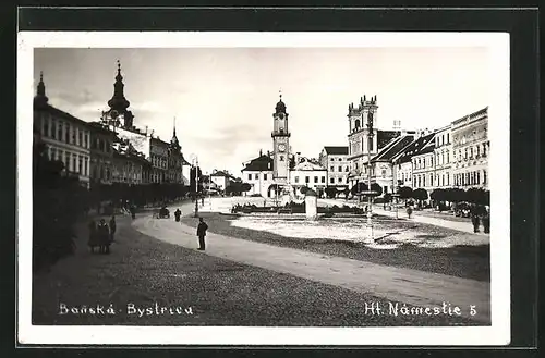 AK Banská-Bystrica, Ht. Námestie, Hauptplatz