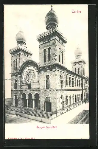 AK Torino, Tempio Israelitico, Synagoge