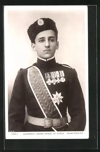 AK Alexander, Crown Prince of Servia