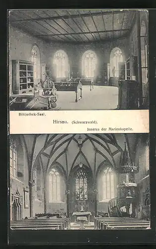 AK Hirsau, Bibliothek-Saal, Inneres der Marienkapelle