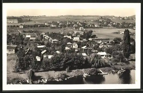 AK Horni Cernosice, Totalansicht der Ortschaft, Celkovy pohled