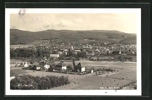 AK Revnice, Teilansicht der Gemeinde, Celkovy pohled