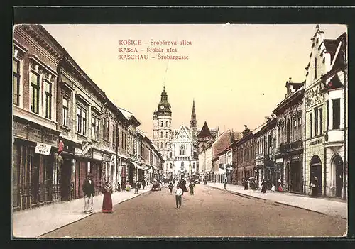 AK Kosice, Srobárova ulica, Srobárutca