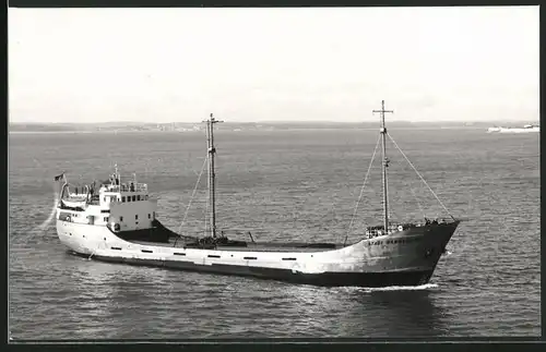 Fotografie Frachtschiff Stadt Rendsburg in Fahrt