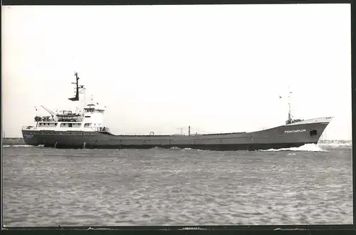 Fotografie Frachtschiff Francinaplein in voller Fahrt