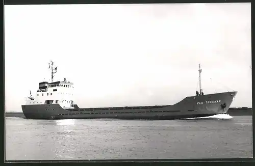 Fotografie Frachtschiff Els Teekman in Fahrt