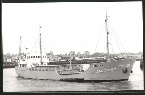 Fotografie Frachtschiff Electron in Fahrt