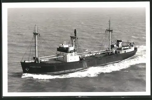 Fotografie Frachtschiff Grebbestroom in voller Fahrt