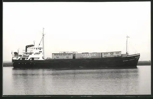 Fotografie Frachtschiff Goodeur II Merchant in Fahrt
