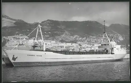 Fotografie Frachtschiff Hanne Scan im Hafen