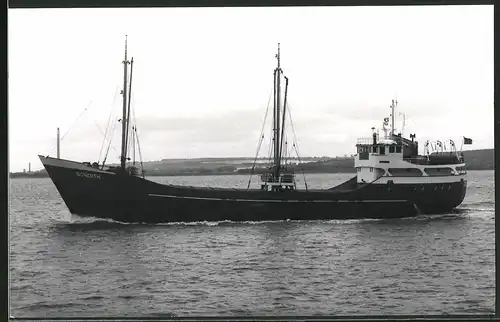 Fotografie Frachtschiff Sondith in Fahrt