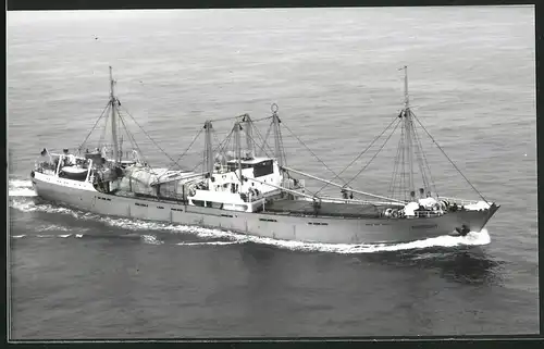 Fotografie Frachtschiff Ruhrort in Fahrt