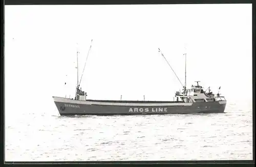 Fotografie Frachtschiff Germann der Aros Line Reederei