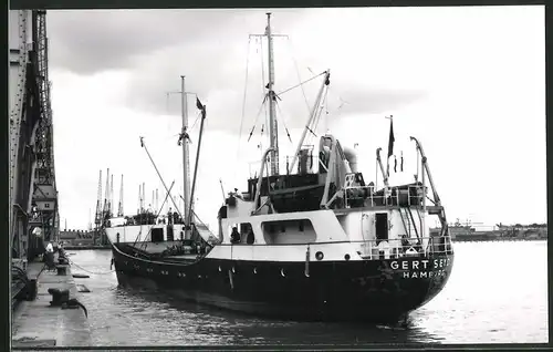 Fotografie Frachtschiff Gert Seyd Heimathafen Hamburg