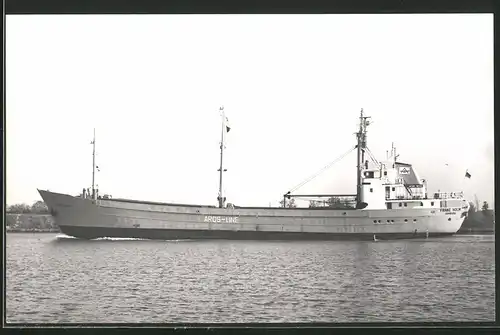 Fotografie Frachtschiff Franz Holm der Reederei Aros-Line