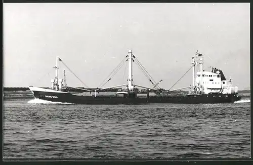 Fotografie Frachtschiff Gerd Bos Heimathafen Hamburg