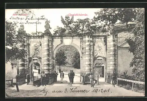 AK Karlsburg, Alsó várkapu