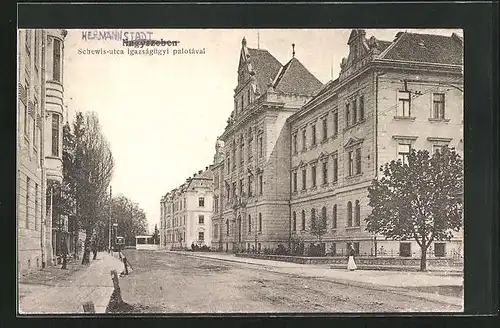AK Hermannstadt, Schewis-utca igazságügyi palotával