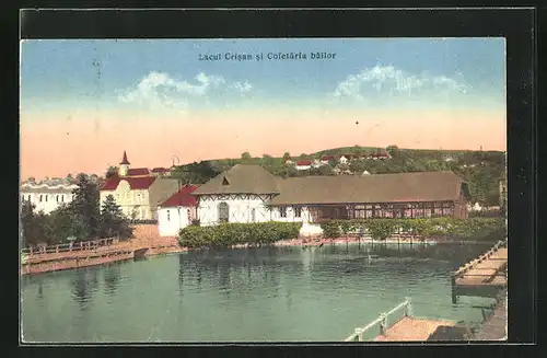 AK Baia Ocna, Lacul Crisan si Cofetaria bailor