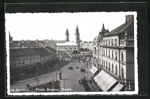 AK Oradea, Cafee Palace, Piata Regina Maria