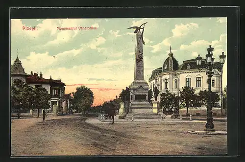 AK Ploesti, Monumentul Vanatorilor