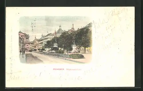 AK München, Promenadeplatz
