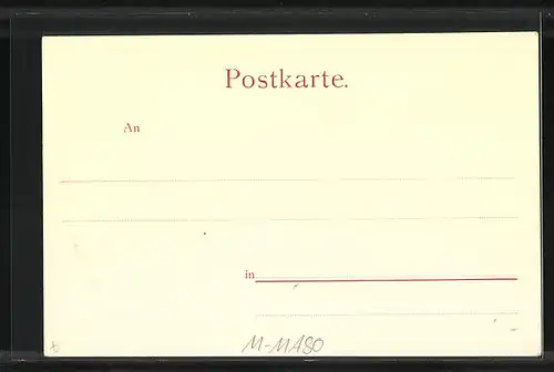 AK München, Prinzregententhater, Bühnenansicht vorn