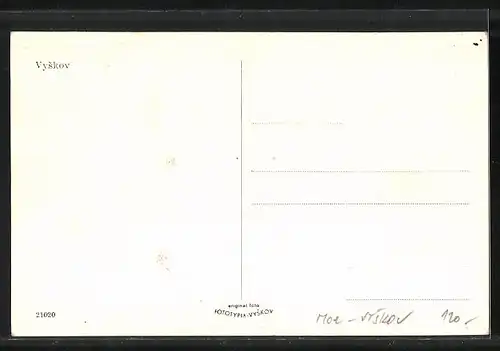 AK Wischau / Vyskov, Námestí