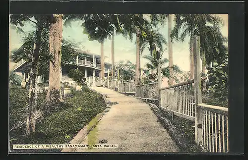 AK Santa Isabel / Panama, Residence of a wealthy Panaman