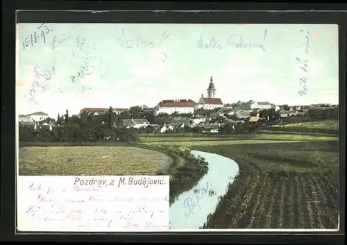 AK M. Budejovic, Panorama