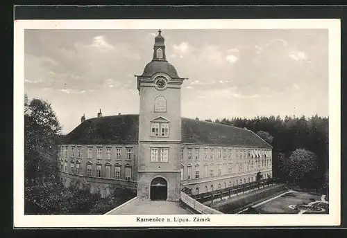 AK Kamenice n. Lipou, Zamek