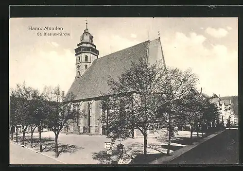 AK Hann.-Münden, St. Blasius-Kirche