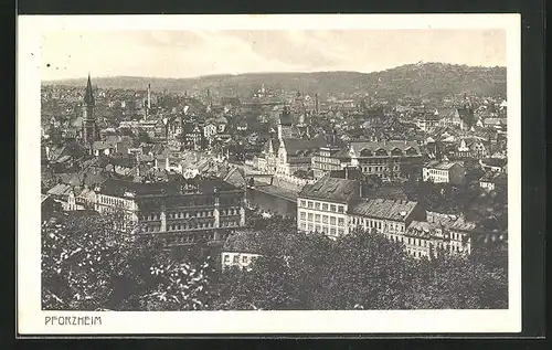 AK Pforzheim, Totalansicht