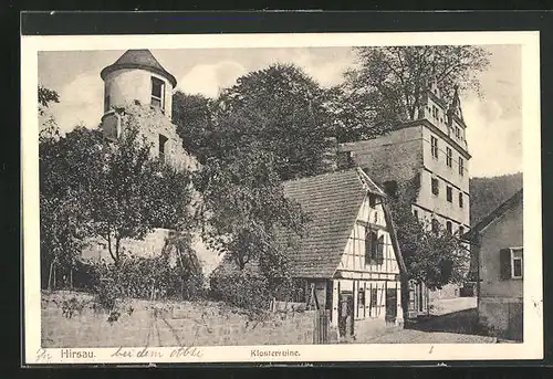 AK Hirsau, an der Klosterruine