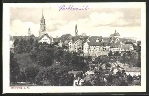 AK Rottweil / Neckar, Gesamtansicht