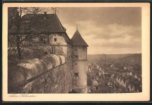 AK Heidenheim / Brenz, Blick vom Schloss Hellenstein