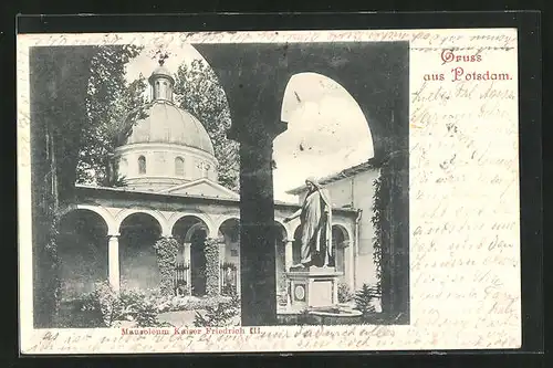 AK Potsdam, Mausoleum Kaiser Friedrich III.