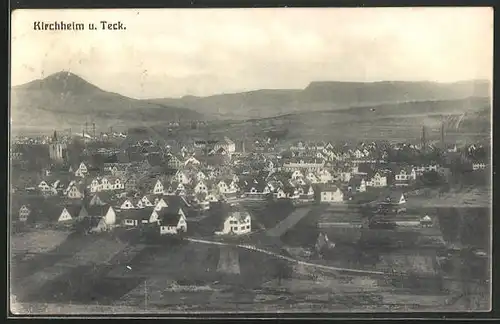 AK Kirchheim unter Teck, Panorama