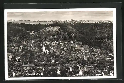 AK Oberndorf a. N., Panoramablick aus der Luft