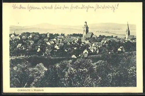 AK Corbach i. Waldeck, Gesamtansicht
