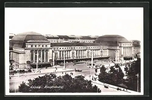 AK Leipzig, Ausblick auf den Hauptbahnhof