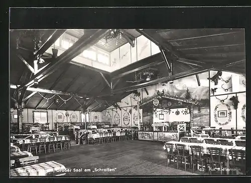 AK Bad Reichenhall, Grosser Saal am Schroffen