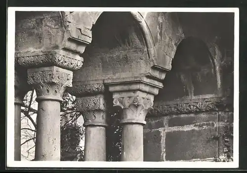 Foto-AK Deutscher Kunstverlag, Nr. 15: Gelnhausen, Östliches Fenster des Pallas, Deutscher Kunstverlag, Berlin