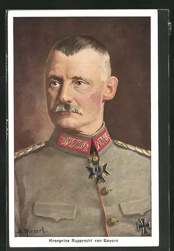 AK Kronprinz Rupprecht von Bayern in Uniform